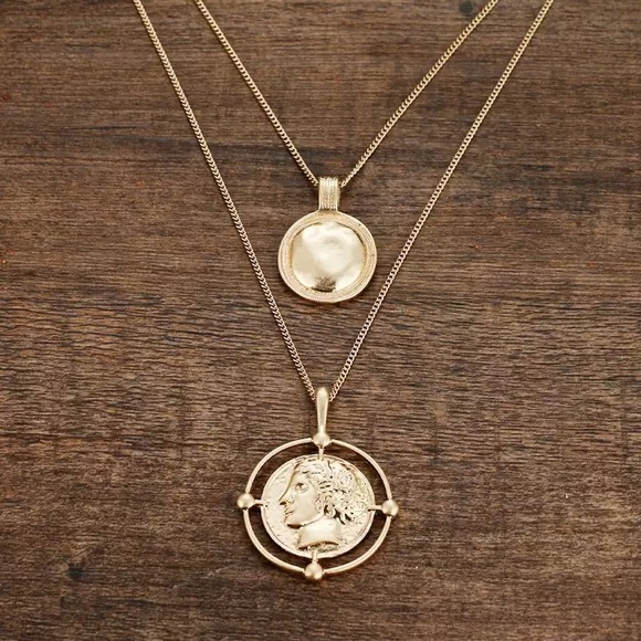 ๐คDouble chain necklace - Picture 4 of 6